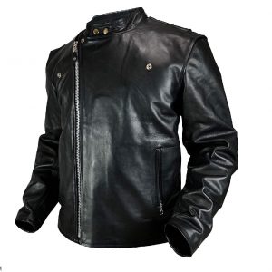 Motorcycle Leather New Naked Leather Black Marauder Jacket