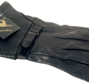Napa Classic Motorcycle Style Deerskin Leather Gloves