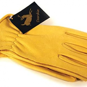 Napa Classic Motorcycle Style Deerskin Leather Gloves