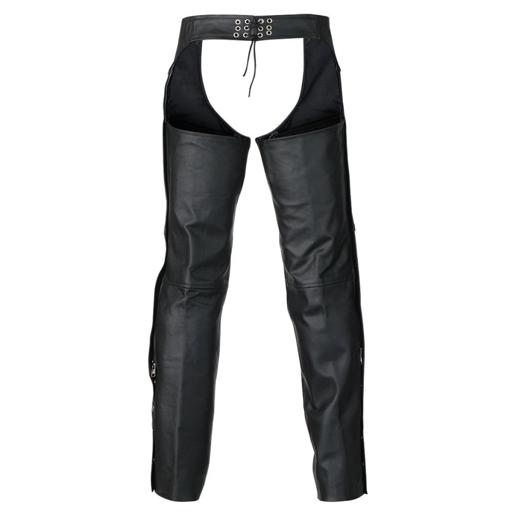 Motorcycle Classic Biker Leather Chaps
