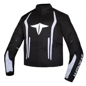 519 Motorcycle New Red and Black Textile Touring Jacket with CE Level 1 Armors and Insulated Liner