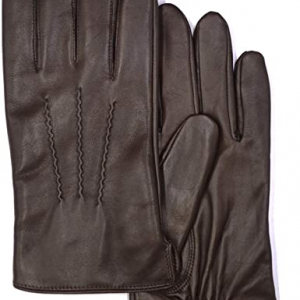 Mens Luxury Nappa Lambskin Leather Gloves