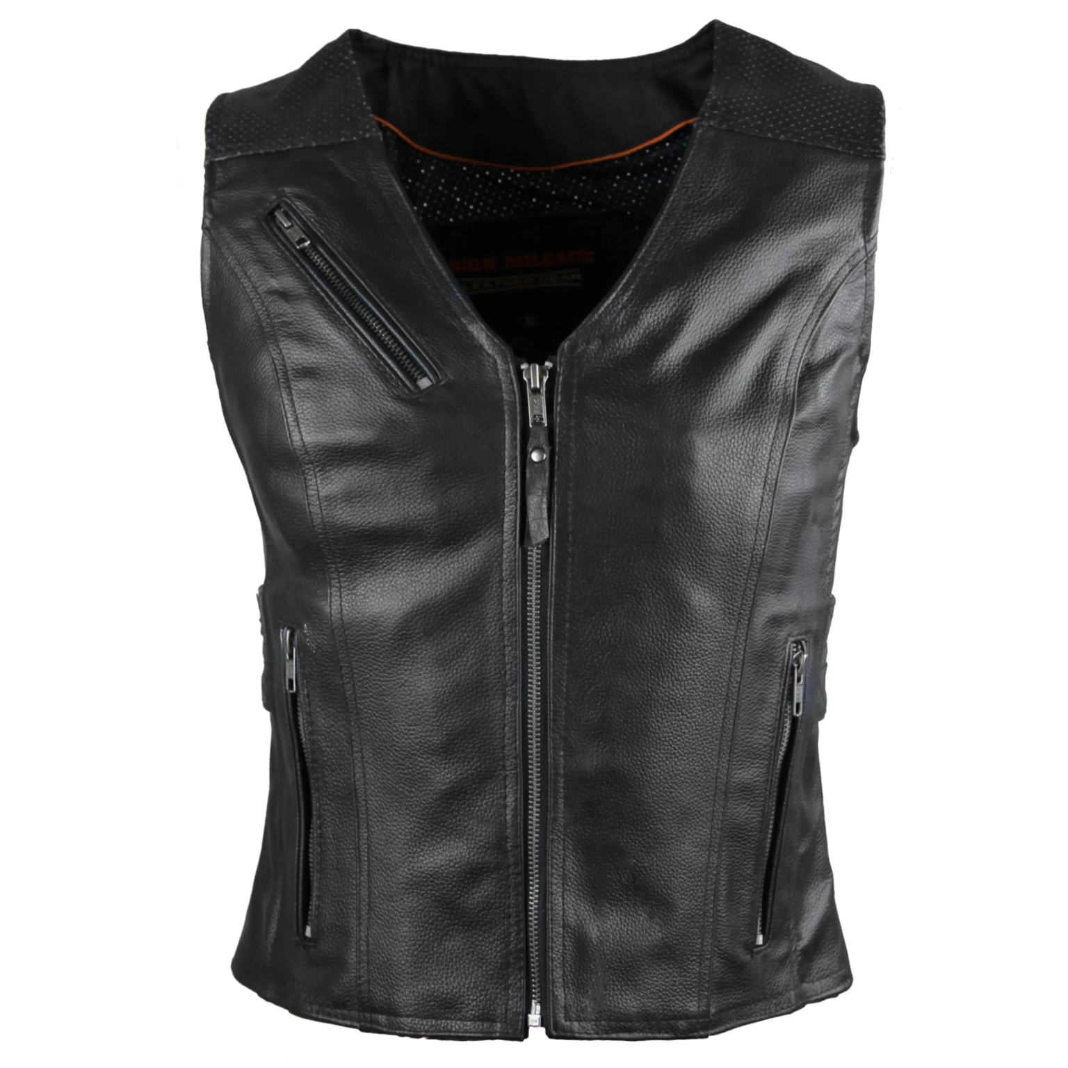 MOTORCYCLE WOMEN'S STYLISH FULL CUT VEST – Austin Leather