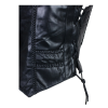 Motorcycle Ladies Lambskin Leather Vest with Vertical Braid