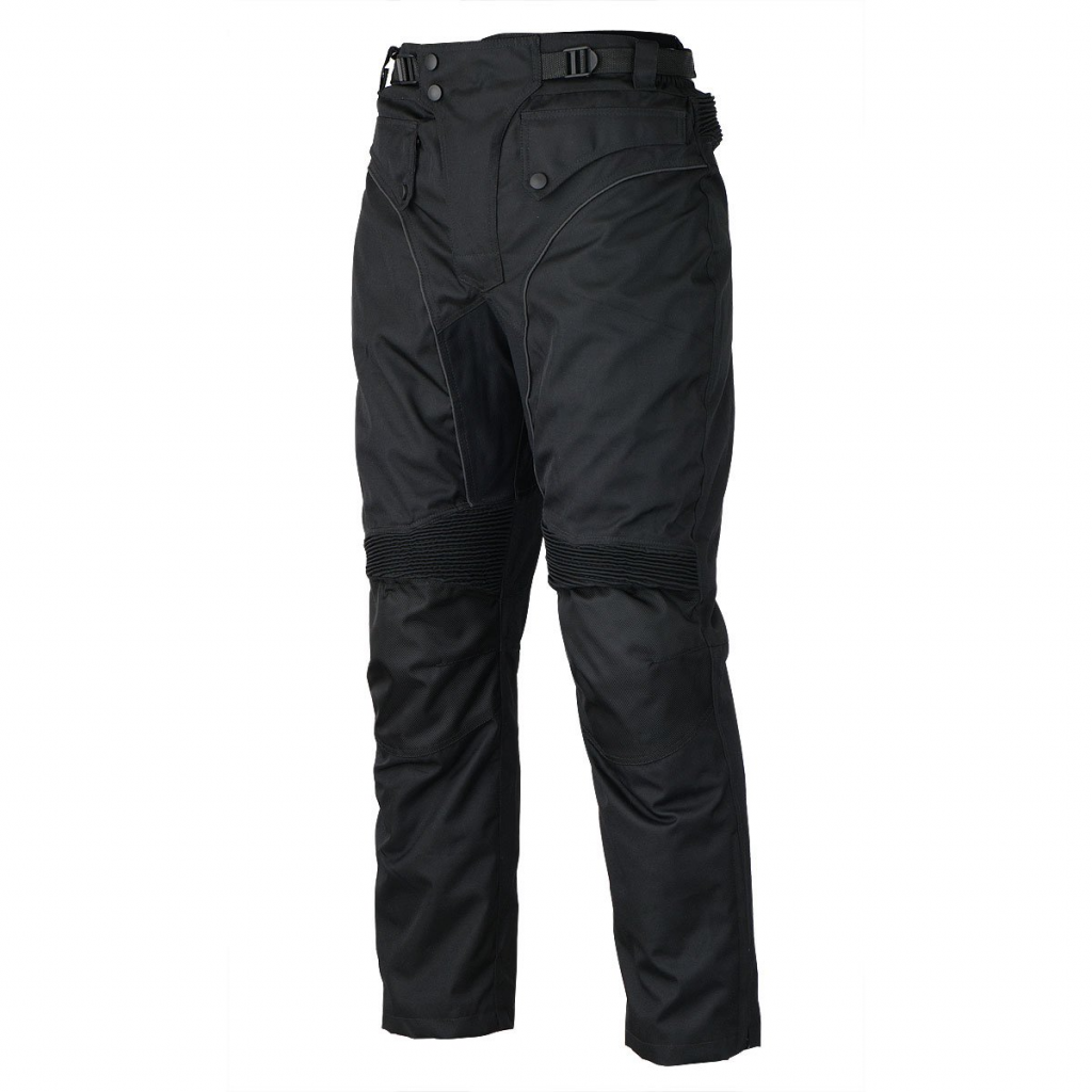 Waterproof and Zip-Out Insulated CE Armor Motorcycle Leather Pants