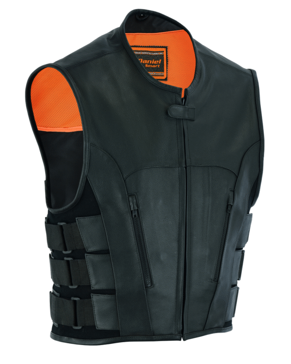 MOTORCYCLE MEN'S UPDATED SWAT TEAM STYLE VEST - Image 2