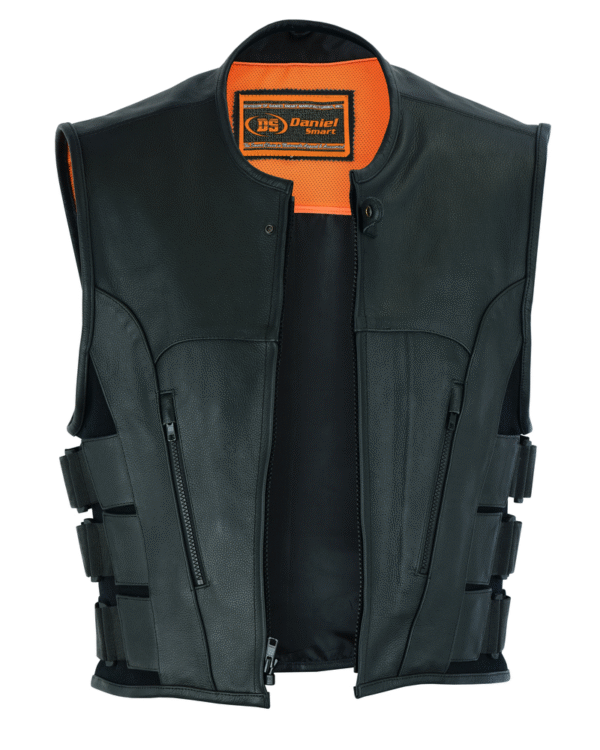 MOTORCYCLE MEN'S UPDATED SWAT TEAM STYLE VEST - Image 3