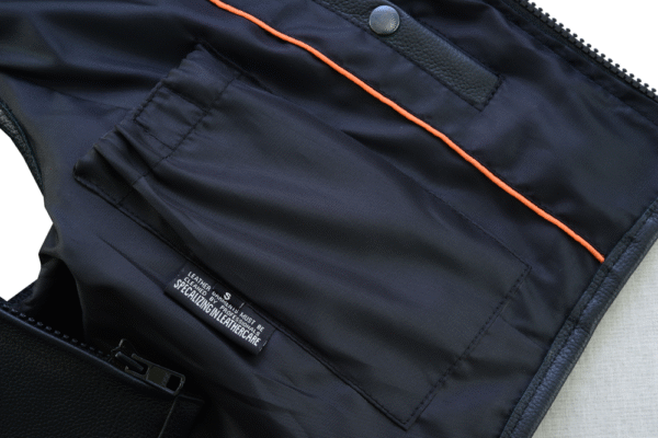 MOTORCYCLE MEN'S UPDATED SWAT TEAM STYLE VEST - Image 4