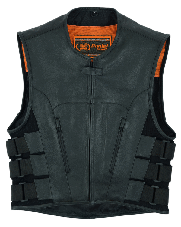 MOTORCYCLE MEN'S UPDATED SWAT TEAM STYLE VEST - Image 8