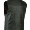 MOTORCYCLE MEN'S SINGLE BACK PANEL CONCEALED CARRY VEST