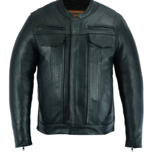 MOTORCYCLE MEN’S MODERN UTILITY STYLE JACKET