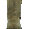 MOTORCYCLE MEN’S SIDE ZIPPER WATERPROOF BOOTS– BROWN