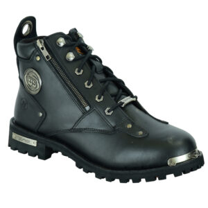 MEN’S 6’’ SIDE ZIPPER PLAIN TOE BOOT