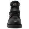 MOTORCYCLE MEN'S YKK ZIPPER BIKER BOOT-BLACK