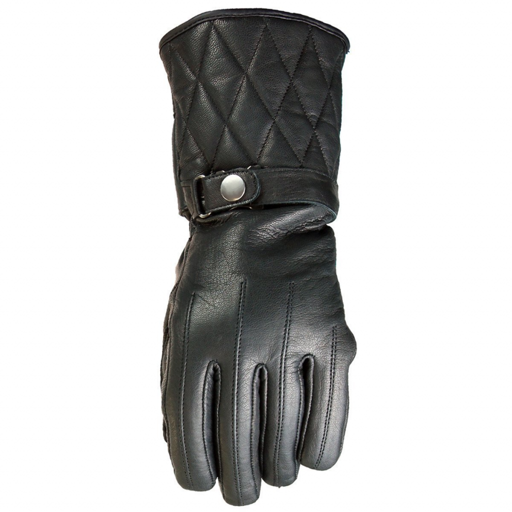 Motorcycle Waterproof Padded Gauntlet Leather Gloves