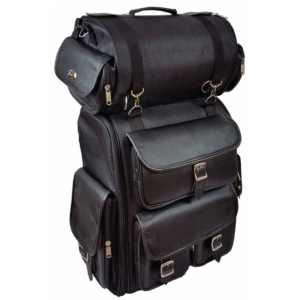 Motorcycle Vance Leather Large Textile 2-Piece Travel Bag/Back Pack