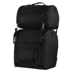 Motorcycle Large Heavy Duty Textile Sissy Bar Bag