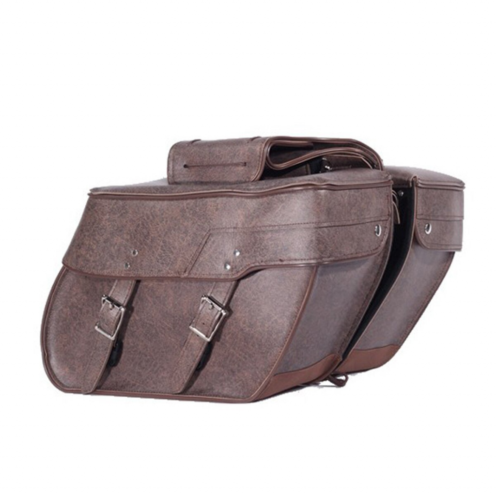 Motorcycle Brown Motorcycle Saddlebags