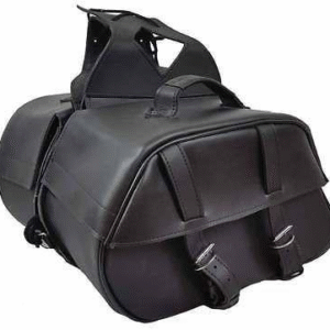 Motorcycle Vance Leather Medium 2 Strap Saddle Bag