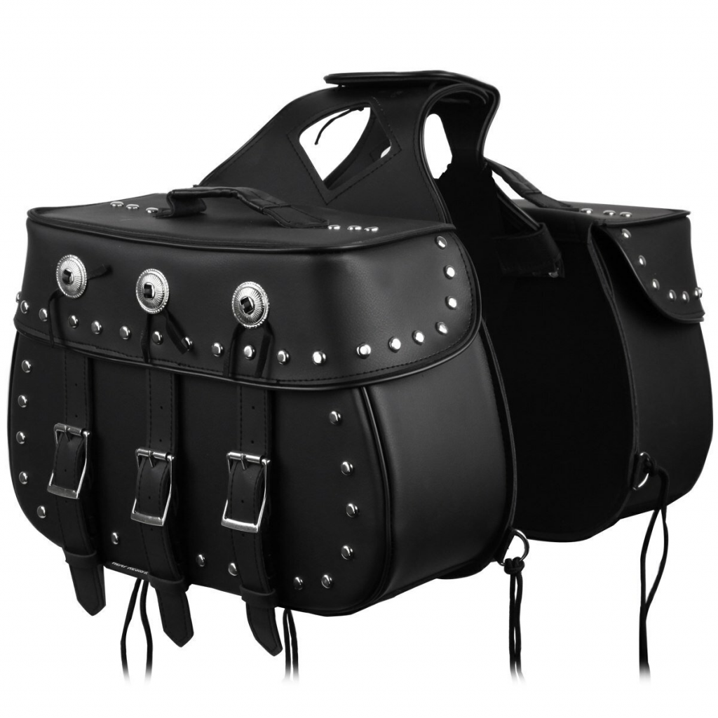 Motorcycle Large Tri-Buckle Waterproof Motorcycle Saddlebags