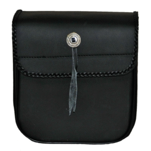 Motorcycle Vance leather Small Braided Sissy Bar Bag