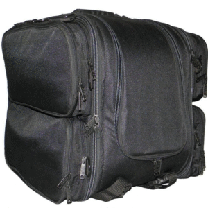 Motorcycle Vance Leather Textile Trunk Pack with 4 Side Pockets