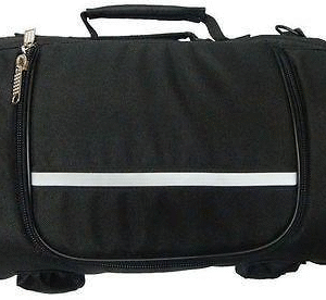 Motorcycle Vance Leather Small Textile Sissy Bar Roll Bag
