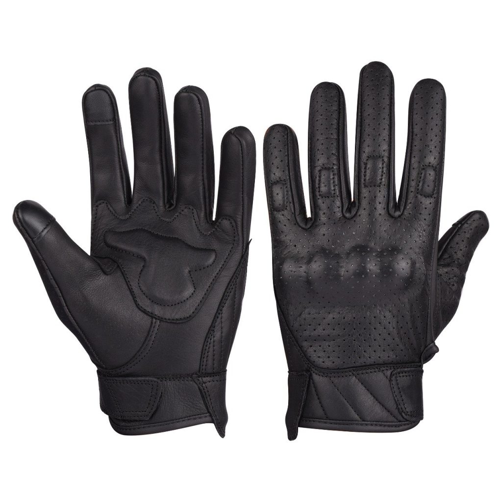Men's Premium Leather Perforated Glove