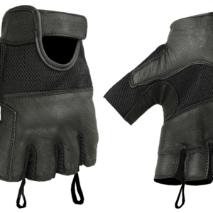 MOTORCYCLE PREMIUM FINGERLESS CRUISER GLOVE