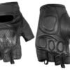 MOTORCYCLE SPORTY FINGERLESS GLOVE