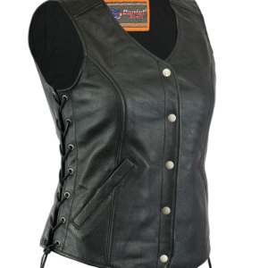 MOTORCYCLE WOMEN’S PREMIUM CLASSY LONGER BODY 3/4 VEST