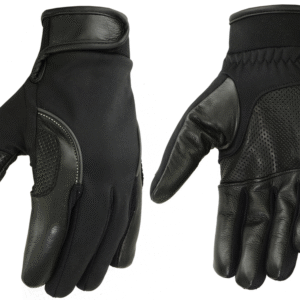 MOTORCYCLE LEATHER/ TEXTILE LIGHTWEIGHT GLOVE