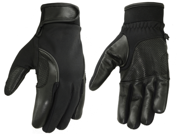 MOTORCYCLE LEATHER/ TEXTILE LIGHTWEIGHT GLOVE
