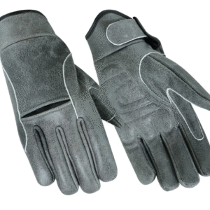 MOTORCYCLE PREMIUM GRAY CRUISER GLOVE