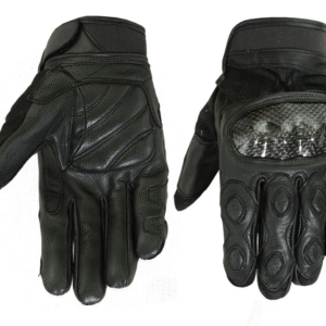 MOTORCYCLE LEATHER/ TEXTILE SPORTY GLOVE