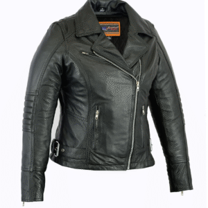 MOTORCYCLE WOMEN'S UPDATED LIGHTWEIGHT STYLISH M/C JACKET