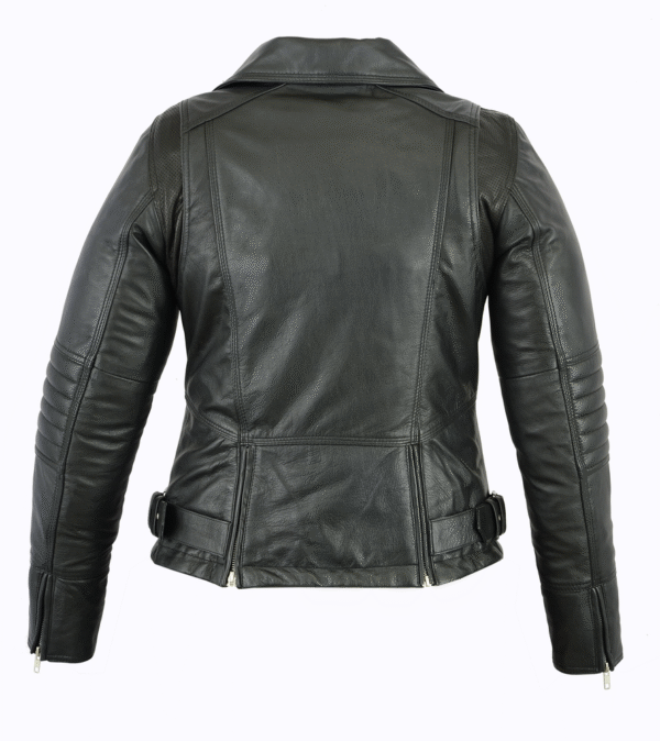 MOTORCYCLE WOMEN'S UPDATED LIGHTWEIGHT STYLISH M/C JACKET - Image 3