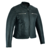 MOTORCYCLE WOMEN’S FULL CUT JACKET /JAZZY LOOK