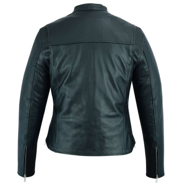 MOTORCYCLE WOMEN’S FULL CUT JACKET /JAZZY LOOK