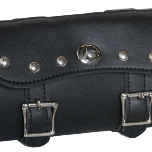 MOTORCYCLE DS5602S TWO STRAP TOOL BAG W/ STUDS