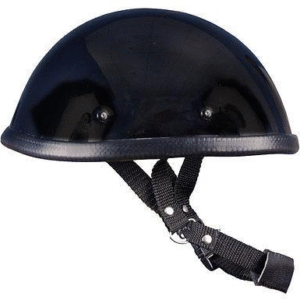 MOTORCYCLE NOVELTY Eagle Gloss Black Helmet
