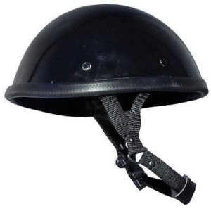 MOTORCYCLE NOVELTY Smokey Helmet in Gloss Black