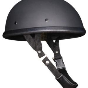 MOTORCYCLE Flat Black E-Z Rider NOVELTY Helmet