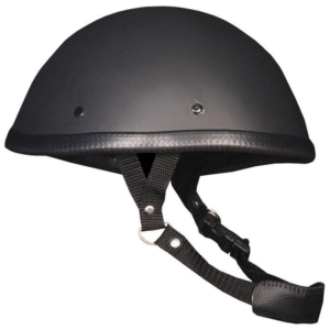 MOTORCYCLE NOVELTY Smokey Helmet in Flat Black