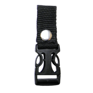 MOTORCYCLE Quick Release Deluxe 1" with Black Strap